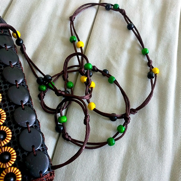 Jamaican embelished fun cossbody bag - Picture 4 of 4